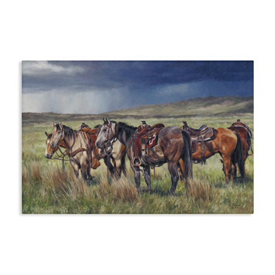 Hurry Up & Wait Canvas Wall Art by David Graham