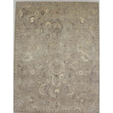 Transitional One-of-a-Kind Rectangle 9'2" X 12' Hand Knotted Area Rug