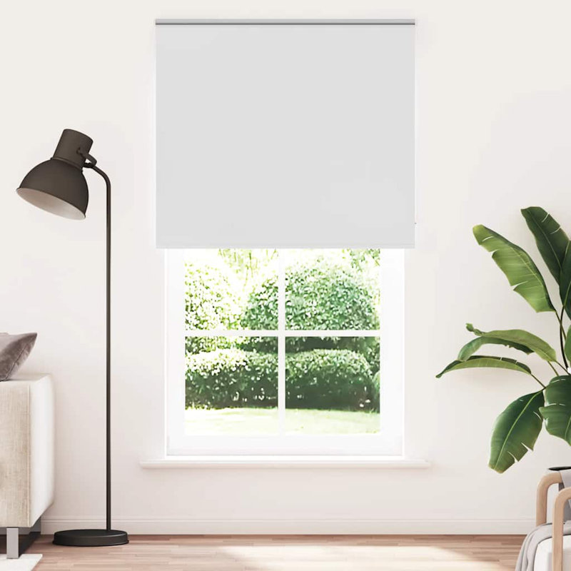 Roller Blind, White, 125cmW x 210cmL