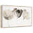 Floating Frame Natural Wood