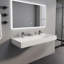 Lavabo de salle de bain mural 47 po