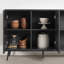 Buffet 2 portes avec rangement ouvert Mezzy