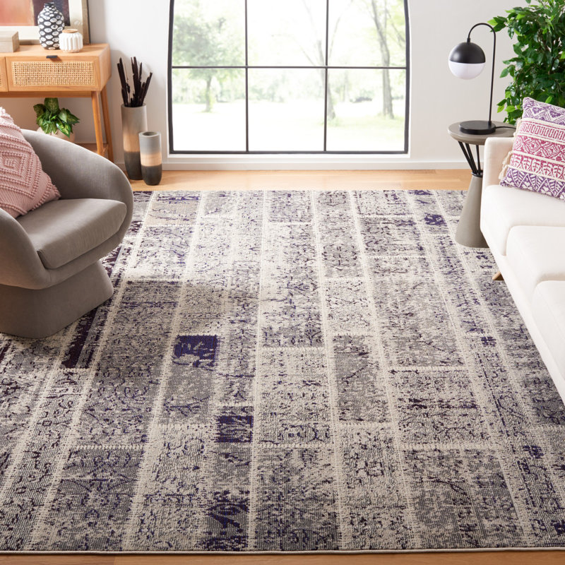 Amrane Performance Geometric Rug, Rectangle 8' x 11'