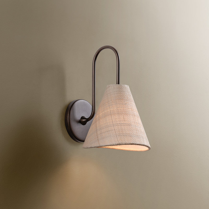 Troy Lighting Candler 8.75 inch wide 1 Light Wall Sconce in Bronze Leaf