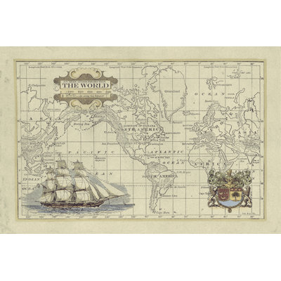 Carte antique du monde