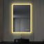 Ibanez Wall-Mounted LED Bathroom Mirror for Vanity with Dimmable Lights, Defogger & Adjustable Colour Temperature – Modern Waterproof Design-959207434
