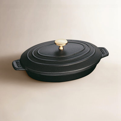 Staub Enameled Cast Iron Oval Braiser