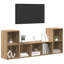TV Cabinet 3 Pcs 107 X 35 X 37 Cm Engineered Wood-2076638053