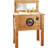 Backyard Expressions 45 Quarts Serving Station / Cart Cooler in Brown