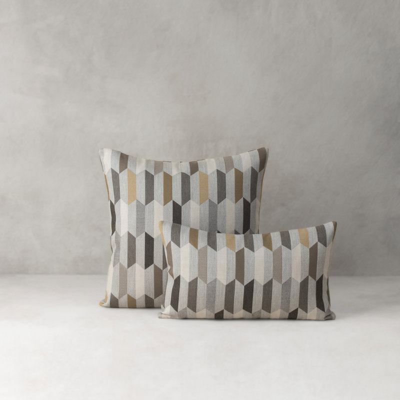 Chiseled Lumbar Indoor/Outdoor Pillow Cover & Insert