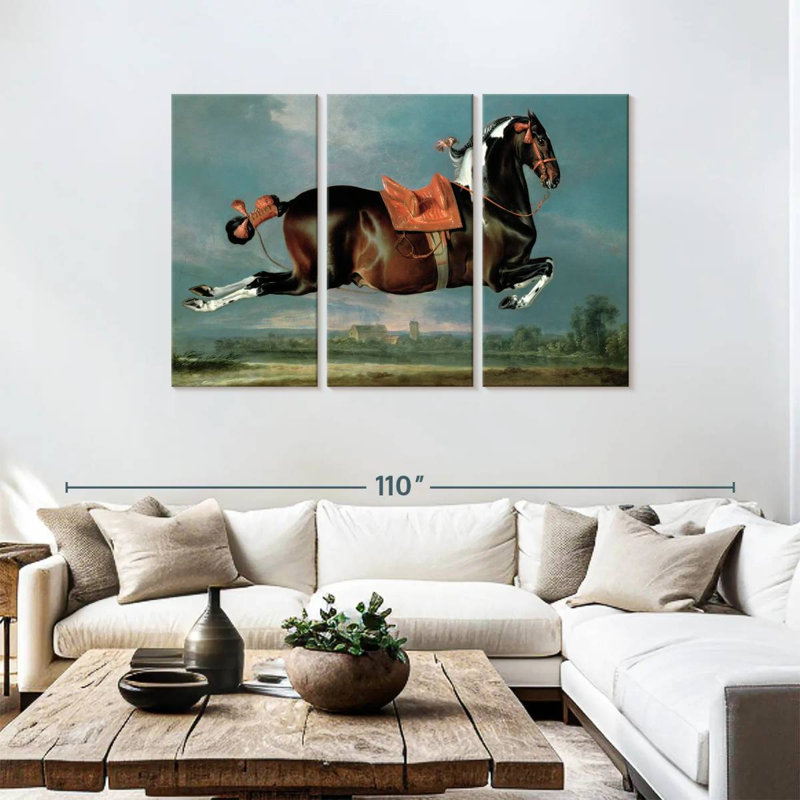Éclosion de cehéros Brampt The Piebald Horse, H 48 po x l 74 po