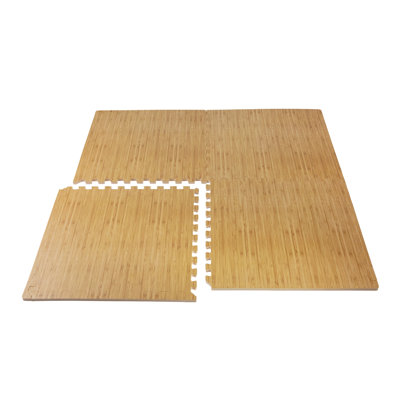 Forest Floor 3/8" Thick Foam Floor Tiles 100 Square Feet