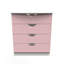 Bhodhini 77cm W 4 - Drawer Chest of Drawers-22299712