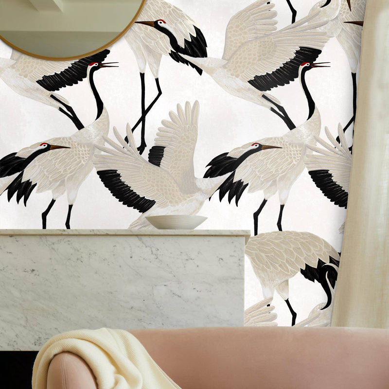 White Herons Wallpaper
