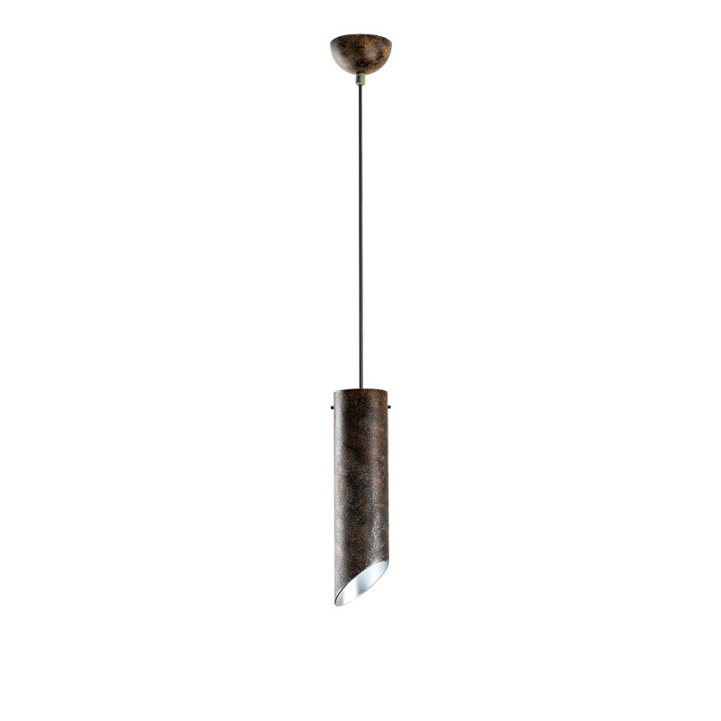 Adjustable Metal Chandelier, Antiquation Finish, 10 x 2.8 inches Base Plate | Height: 14.6 - 44.9 inches | 1 x E27 Socket (Max 40W) | Perfect for Dining Room, Living Room, or Entryway, Elegant Design & Versatile Style