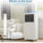 8,000 BTU Portable Air Conditioner with Built-In Dehumidifier