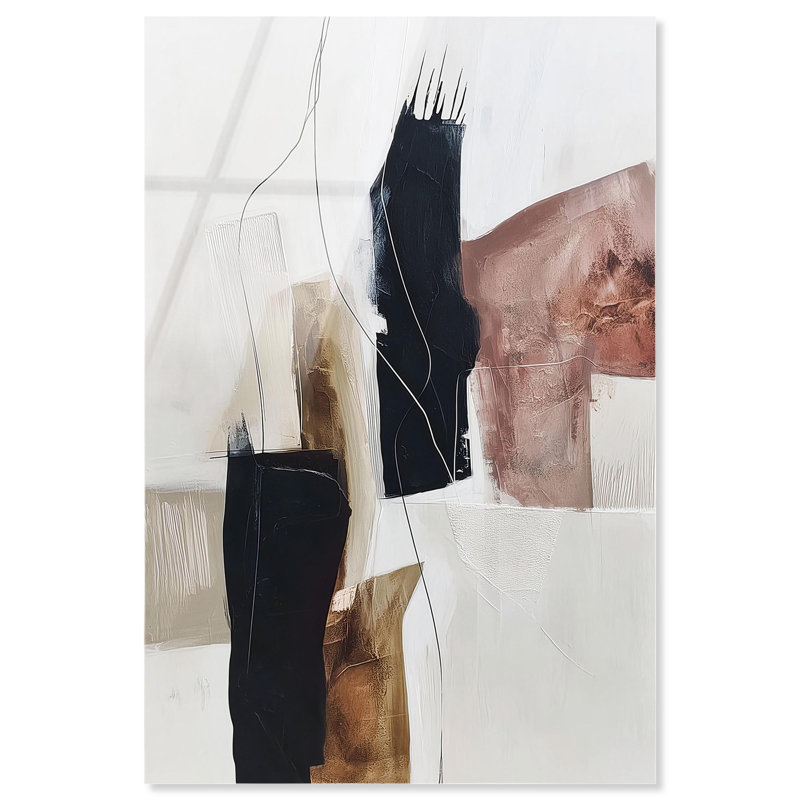 «Smooth Brush I Boho Decor» par Art Remedy, H 15 po x l 10 po