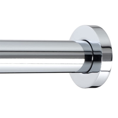 Shower Tension Curtain Rod - Adjustable Spring Tension Rod for Shower Curtains, Bathroom, or Windows