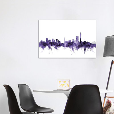 Johannesburg, South Africa Skyline by Michael Tompsett - Wrapped Canvas Gallery-Wrapped Canvas Giclée