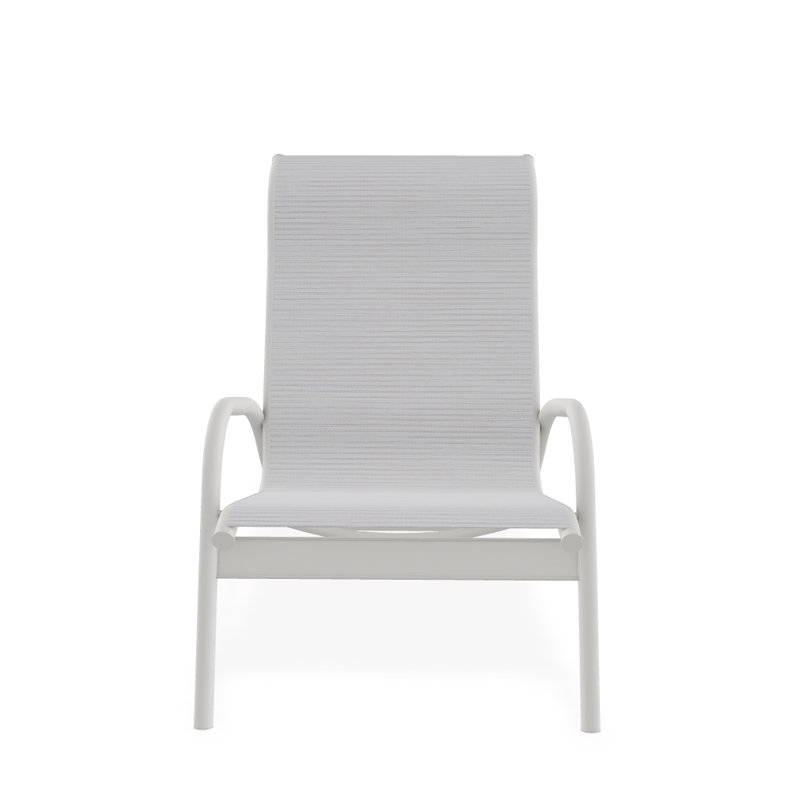 Gardenella Patio Chair, Snow, Abalone