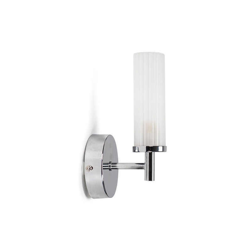 Adiell Glass Armed Sconce, Yes, Chrome