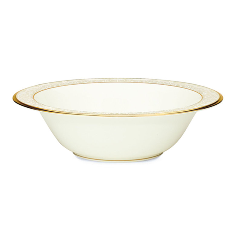 Noritake White Palace Vegetable Bowl, 10"