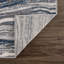 Tapis abstrait bleu / gris Hucklow-658359340