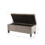 Banc de rangement capitonné à fermeture douce-924770825