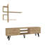 Horwich Unfinished TV Stand for TVs up to 75"