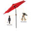 Parasol de marché lumineux 7,5 pi Atanase-2051477505-2051477509