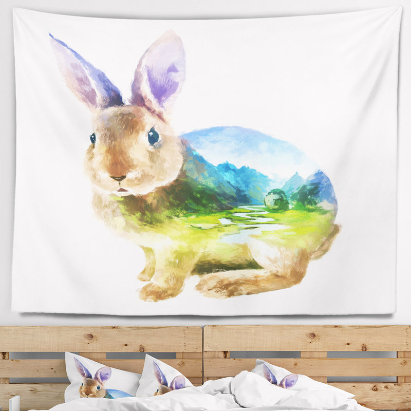 Polyester Tapestry, 32" H x 39" W
