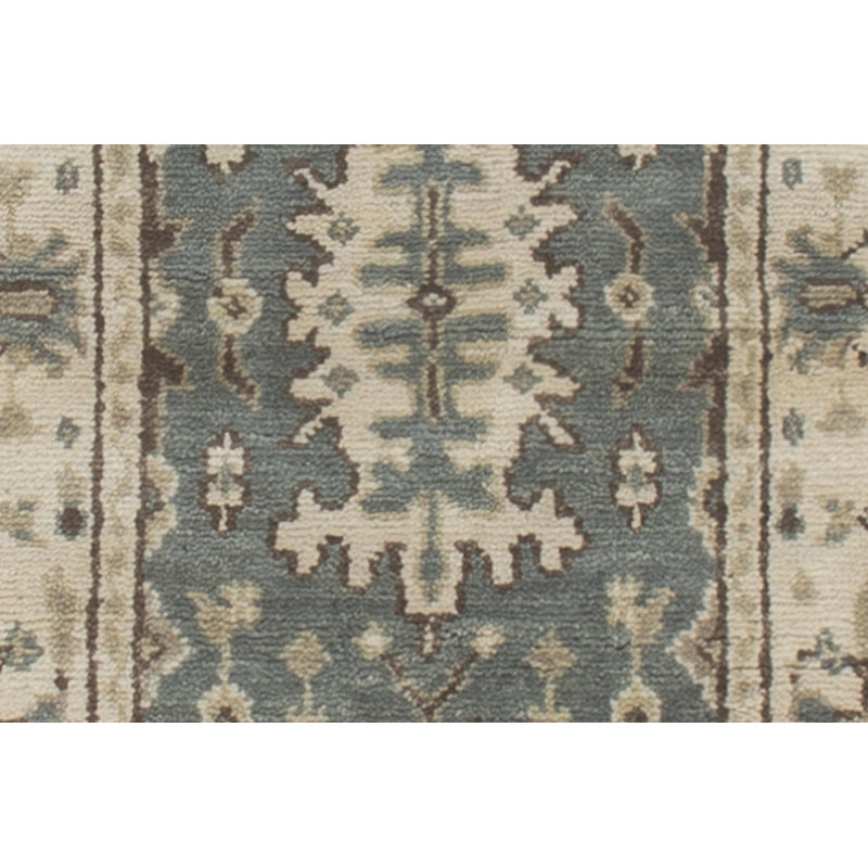 Tapis de couloir vert 2 pi 11 po x 8 pi 2 po One-of-a-Kind