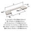 Poignée d'angle en nickel satiné d'angle de 3 po (76 mm) - paquet de 25-111778361-111778355