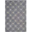 Hand-Knotted Wool Gray Area Rug-1652057919
