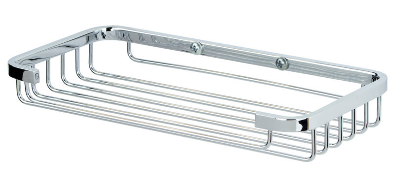 Giesen Drill / Screw Shower Shelf, 1" H x 7.6" W x 3.6" D