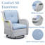 Ensemble de conversation à chaises multiples avec coussins et tables d'appoint 8 pièces Schutt-902705650-902705651