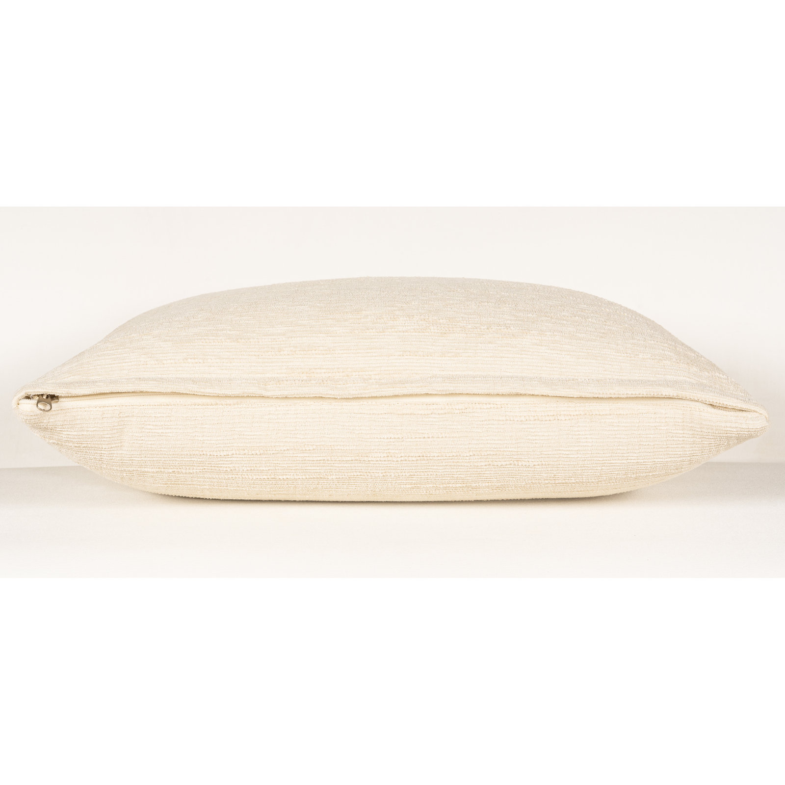 Throw Pillow, Square 16", Feather, Cream