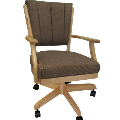 Chaise de salle à manger rembourrée Elaina