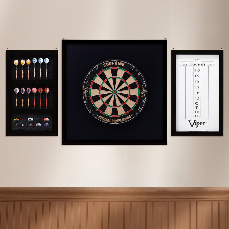 Viper Championship Backboard Set, Black