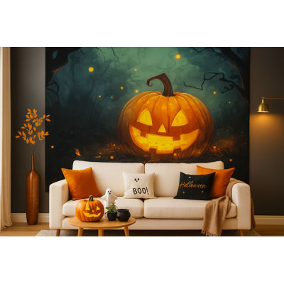 Papier peint d'Halloween Jack-O’-Lantern