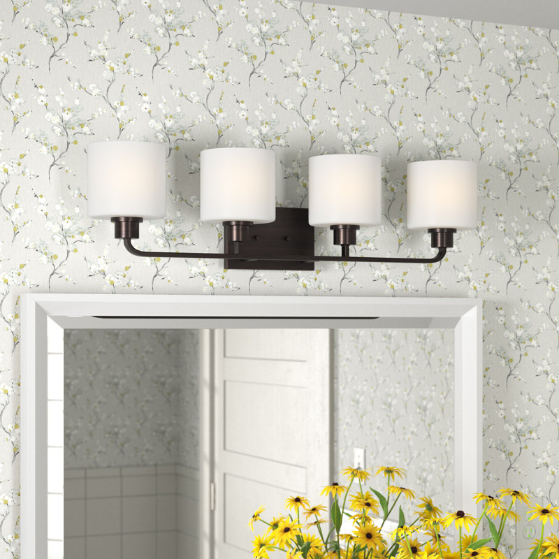 Canfield Four Light Wall / Bath from Generation Lighting , No, No, Burnt Sienna