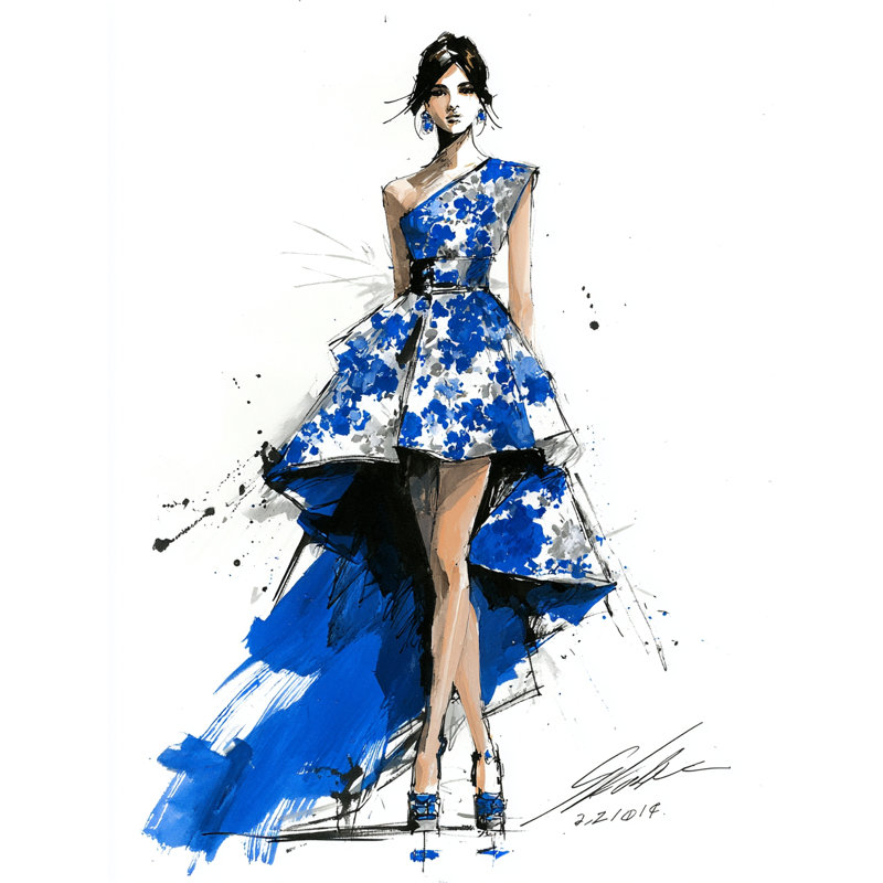 Couture Vision Wrapped Canvas Wall Art