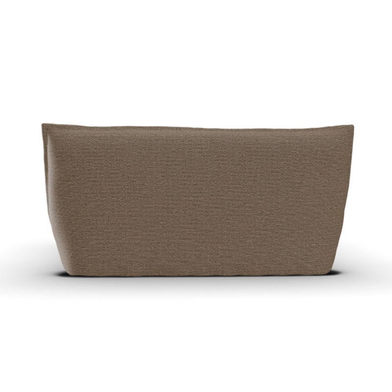 Softly Fully-Upholstered Bed, Sand, Queen