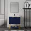 Meuble-lavabo autoportant avec lavabo en résine