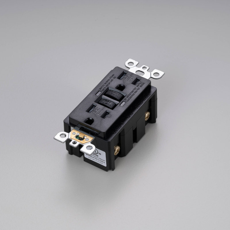Outlet Module / Duplex GFCI, Black