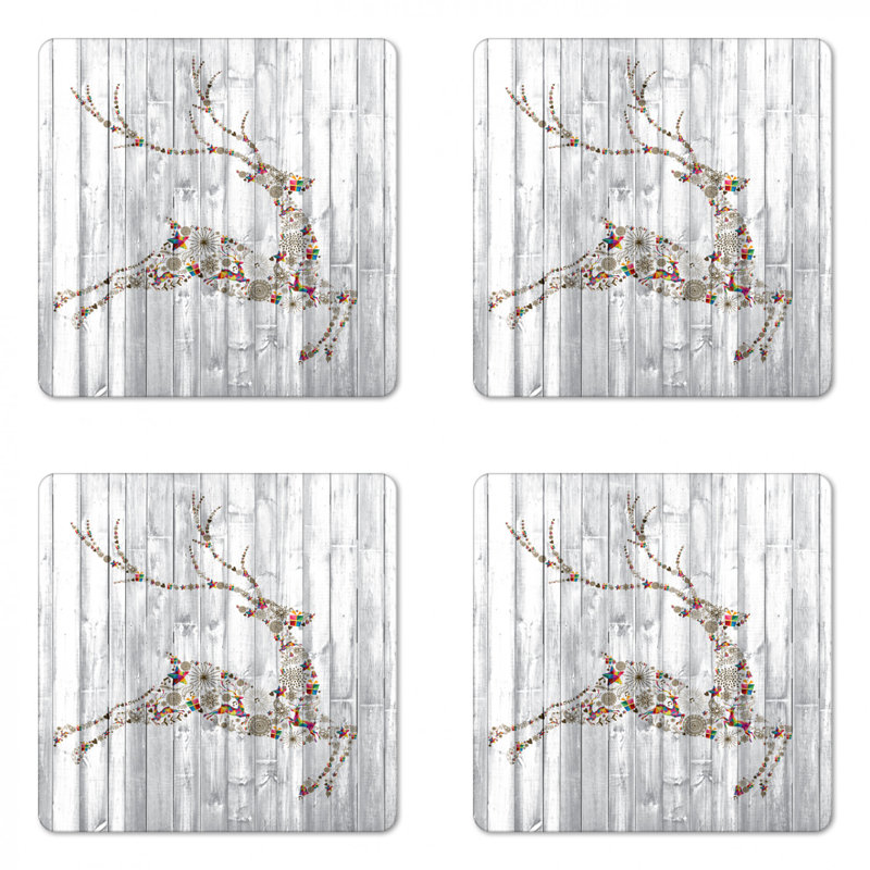 Sous-verre de cerf
