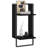 Wall Shelf With Bar - 30X25x65 Cm - Stylish And Functional Storage Solution-1514894492