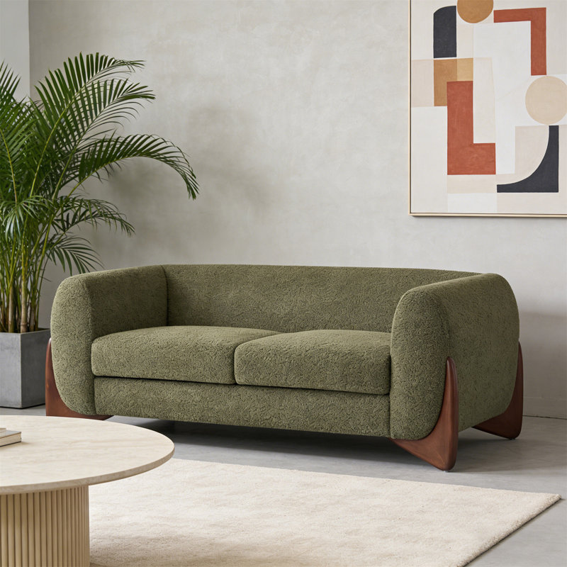 Causeuse, Vert olive
