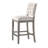 Chamness Upholstered Counter Stool with Solid Wood Frame-896627453