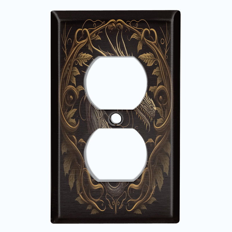 Plaque murale Elder Dragon Nature Crest